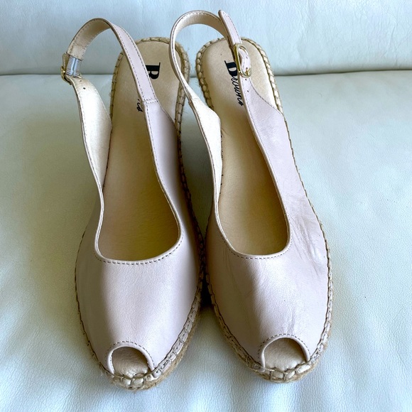 Browns Slingback Espadrilles Size 40 - 9 - Picture 2 of 9